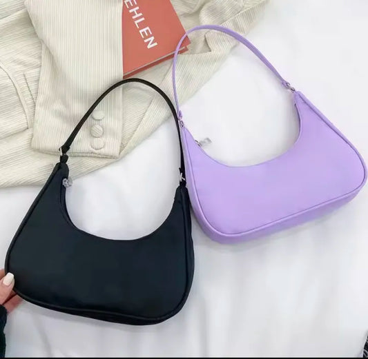 Elegant Crescent Shoulder Bag